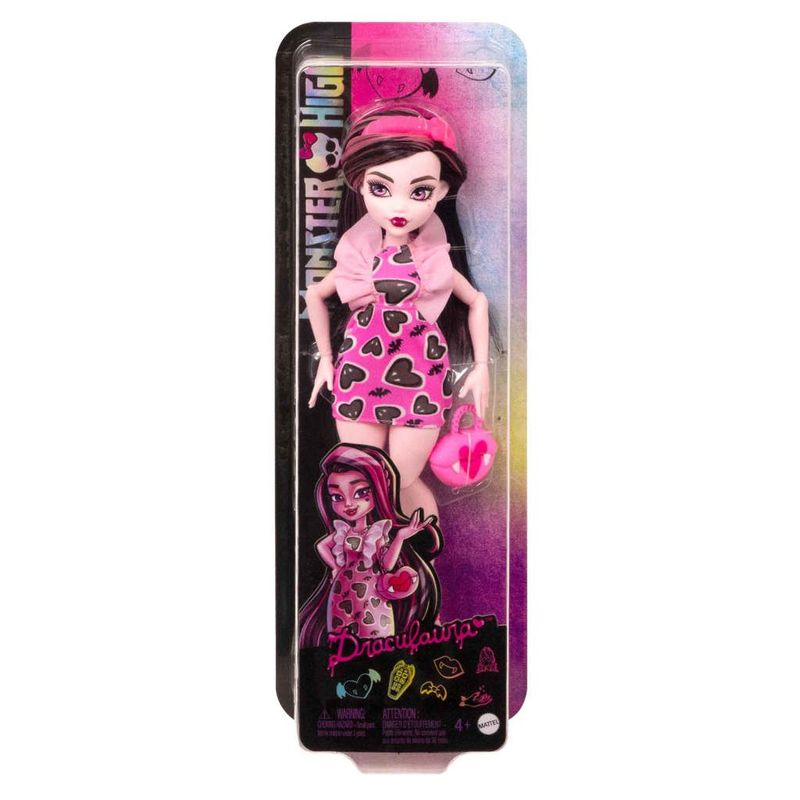 Boneca - Monster High - Draculaura - Pink - Mattel