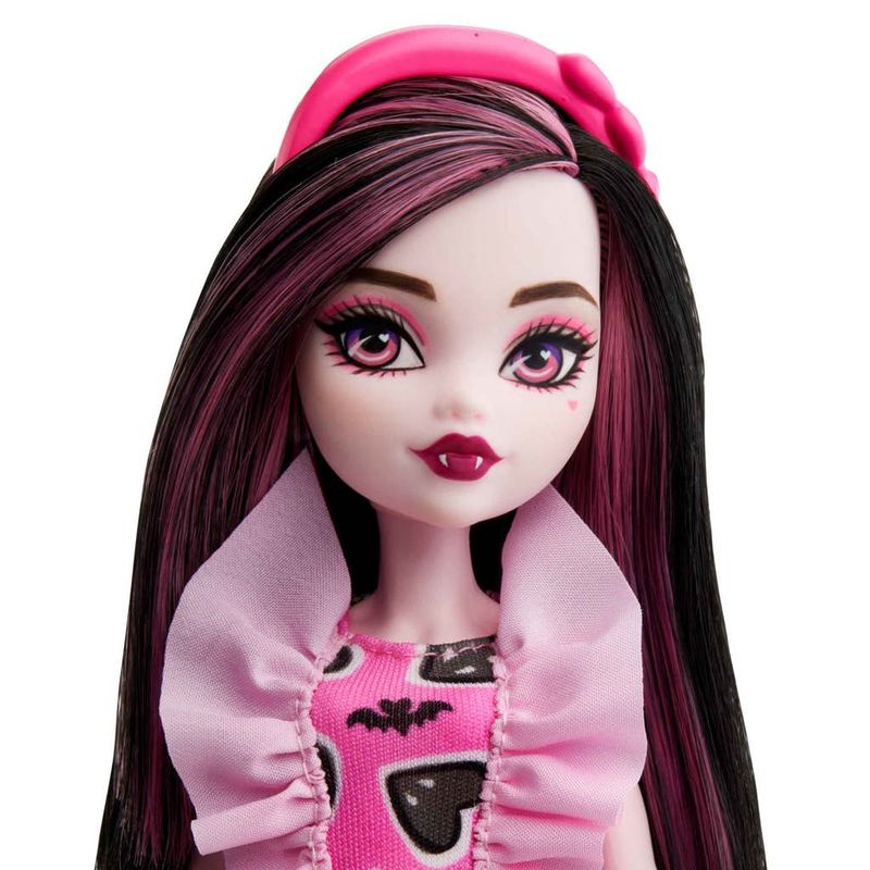 Boneca - Monster High - Draculaura - Pink - Mattel