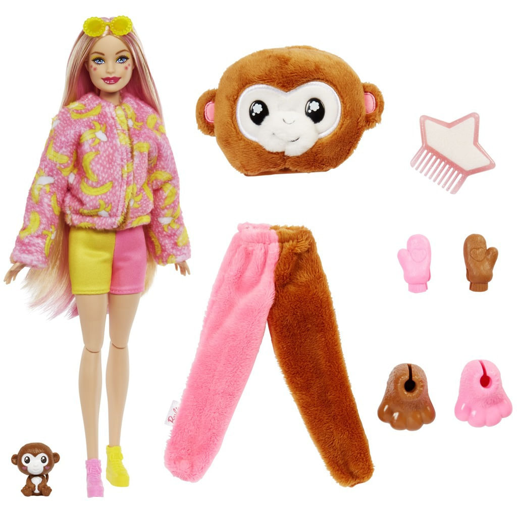 Barbie Cutie Reveal Boneca Série Selva Item Sortido – 1 Unidade - RioMar  Recife Online