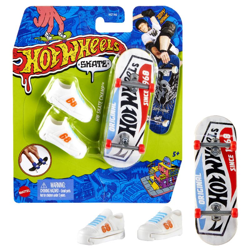 Skate de Dedo Hot wheels -CHALLENGE ACCEPTED