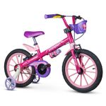 Bicicleta---Aro-16---Top-Girls---Nathor---Rosa-0