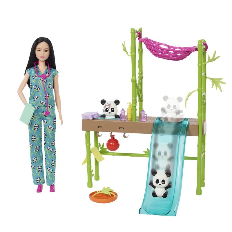 Boneca-com-Acessorios---Barbie---Cuidados-e-Resgate-de-Pandas---Mattel-0