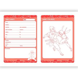 Caderno De Desenho Naruto 60 Folhas Cartografia Shippuden - Tem Tem Digital  - Brinquedos e Papelaria, aqui tem!