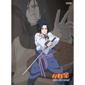 Caderno Naruto Desenho Animes Mangás Brochura 2 Unidades