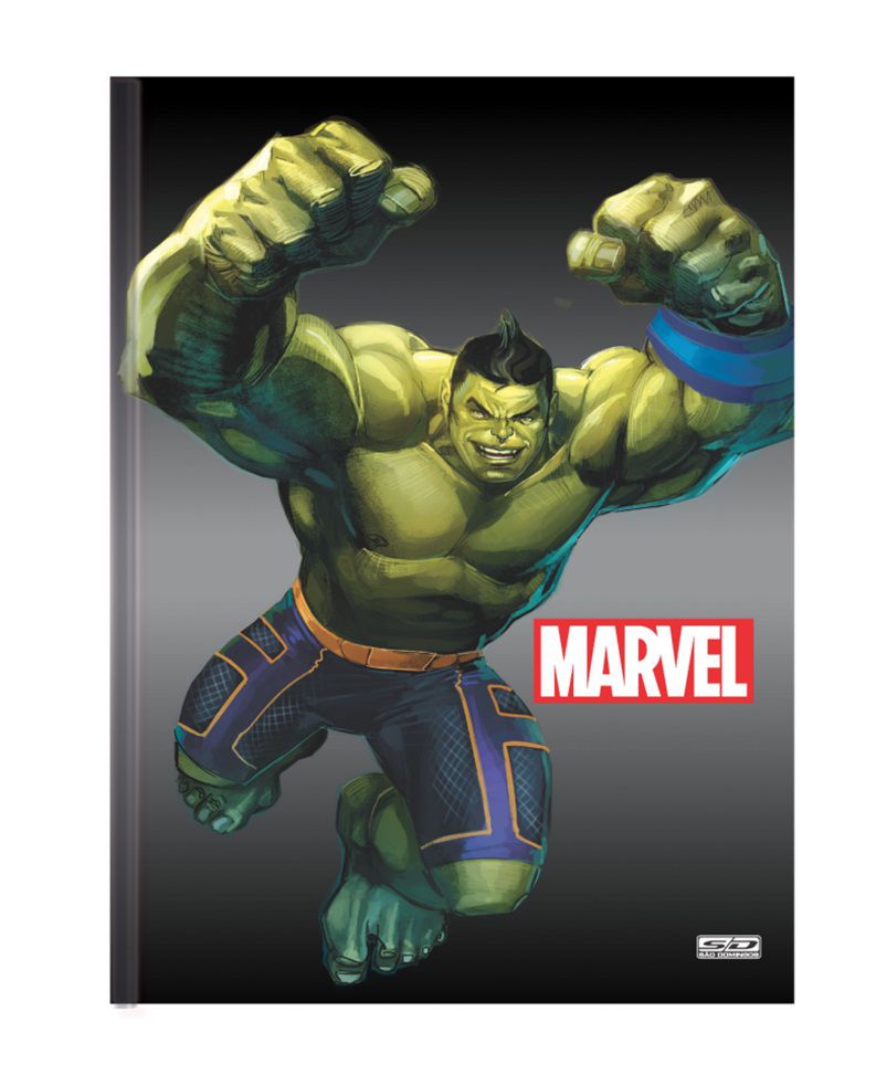 Kit 5 Cadernos Marvel Now Brochura Universitário 80 Fls