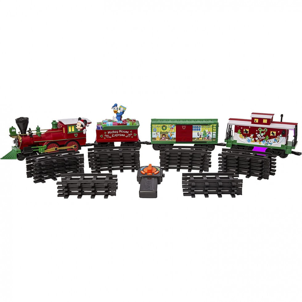 Conjunto de Trem Trenzinho Elétrico LIONEL The Polar Express com Controle  Remoto, para Adultos e Crianças - Dular