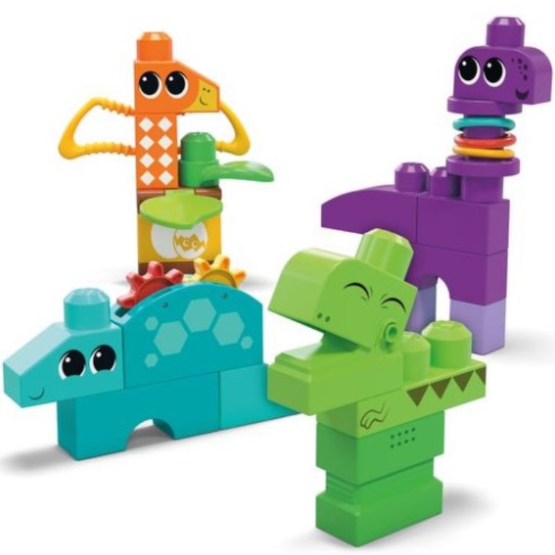 Blocos-de-Montar---Mega-Bloks---Dinossauros-Brincalhoes---Mattel-1