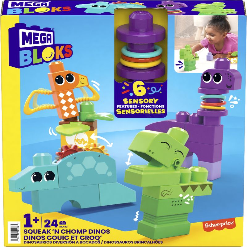 Blocos-de-Montar---Mega-Bloks---Dinossauros-Brincalhoes---Mattel-2