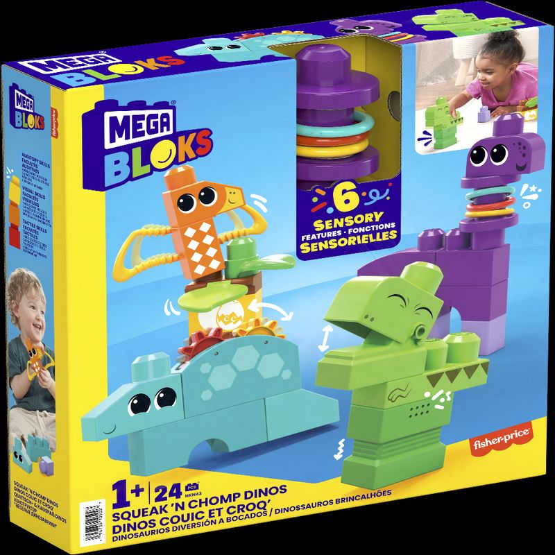 Blocos-de-Montar---Mega-Bloks---Dinossauros-Brincalhoes---Mattel-3