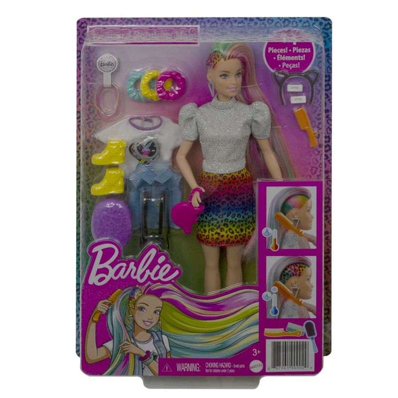 Boneca---Barbie---Penteado-Arco-iris---Animal-Print---Mattel-1