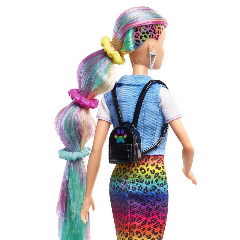 Boneca---Barbie---Penteado-Arco-iris---Animal-Print---Mattel-6