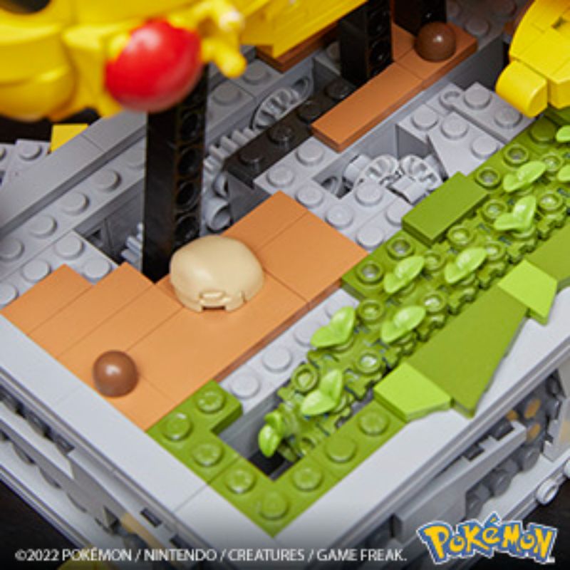 Mattel - Pokemon - Construção Pokémon com movimento: Pikachu