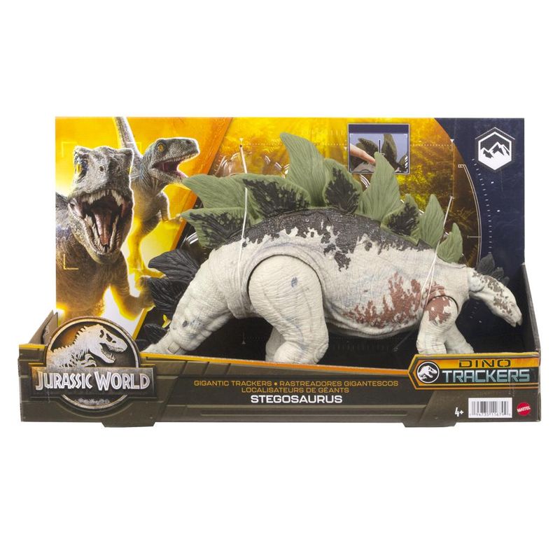 Figura-de-Acao---Jurassic-World---Dinossauro-Gigantes-Stegosaurus---Mattel-0