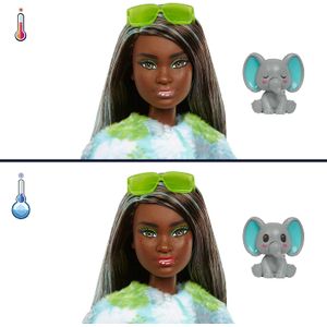 Barbie Cutie Revelação com Fantasia de Coelho e 10 Surpresas Incluindo 1  Mini Pet com Mudança de Cor - Ri Happy