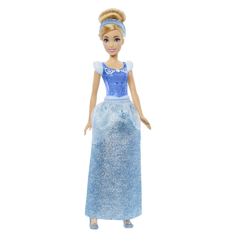 Boneca-Articulada---Disney-Princesa---Cinderela---Saia-Cintilante---Mattel-0