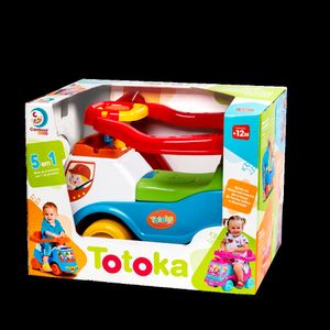 TOTOKA PLUS AZUL BEBÊ INFANTIL CARRINHO MOTOCA QUADRICICLO - Ri Happy