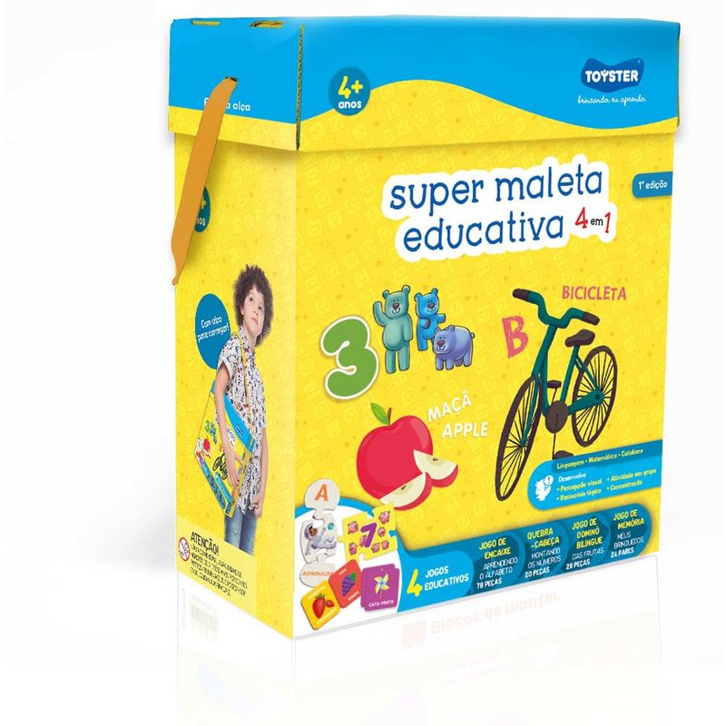 Montando os Números: 1 ao 20 - Quebra-cabeça Educativo - Toyster Brinquedos