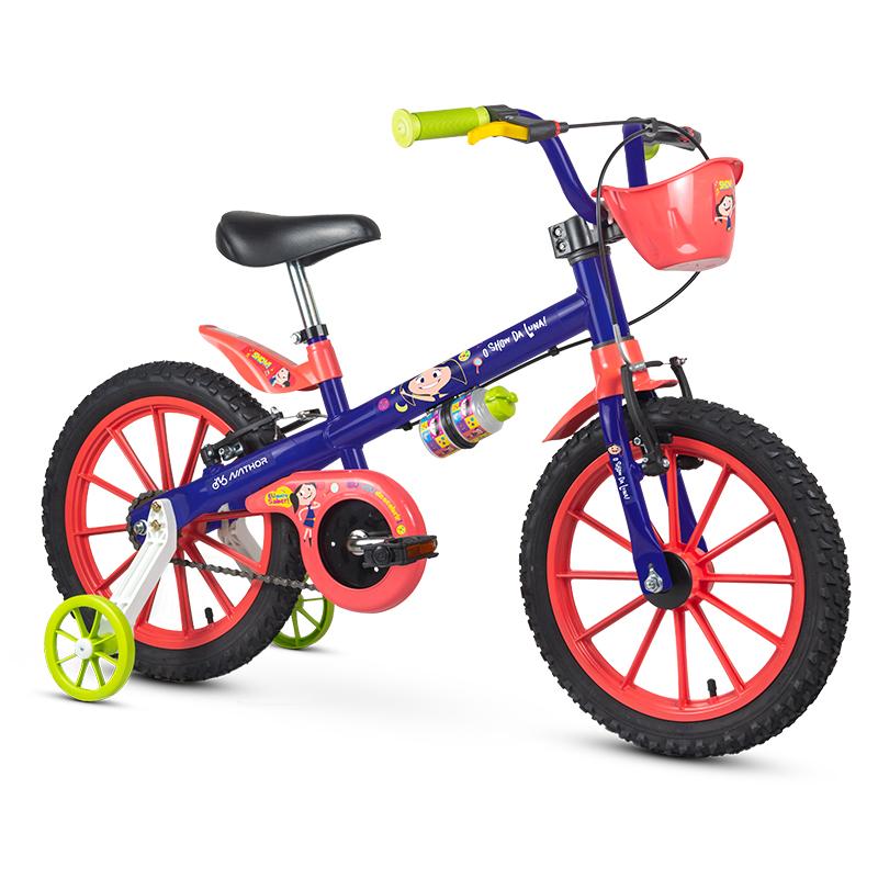 Bicicleta---Aro-16---Show-da-Luna---Nathor---Roxo-e-Vermelho-0