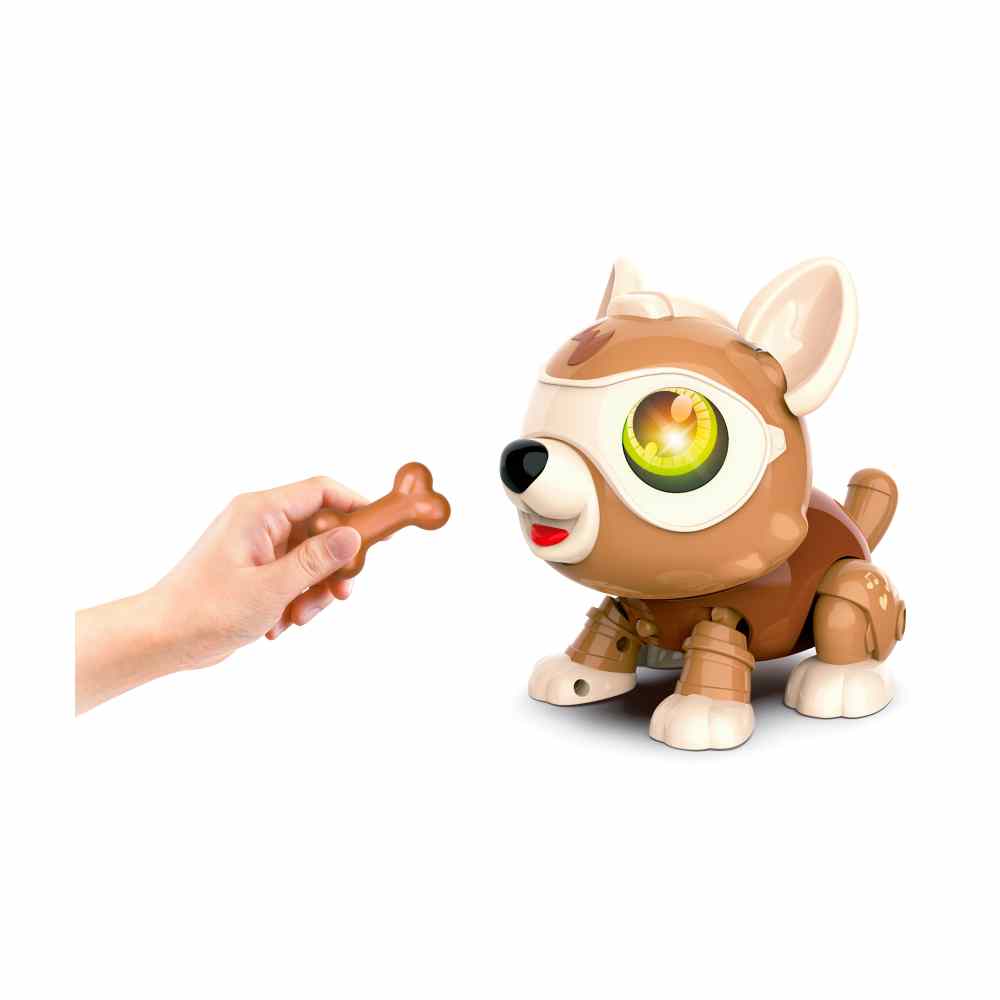 Brinquedo Cachorro Robô Smart Robot Dog Dourado Com Sensor Eletrônico e  Controle Remoto Suprise - MKP - Toyshow Tudo de Marvel DC Netflix Geek  Funko Pop Colecionáveis