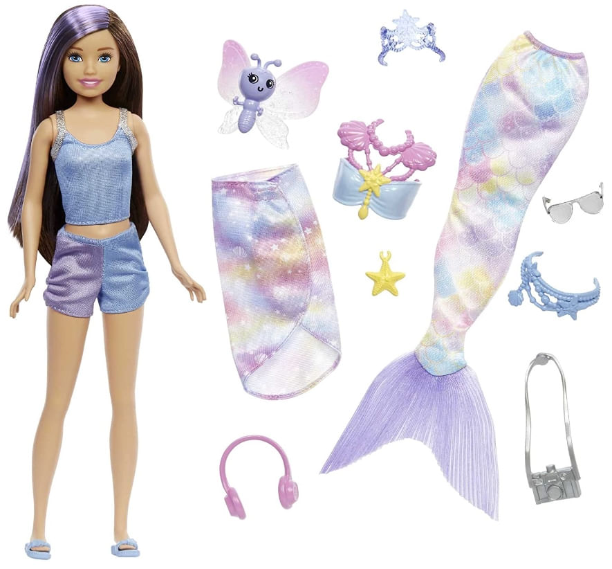 Boneca Barbie Skipper e Acessórios Mermaid Power Mattel Ri Happy