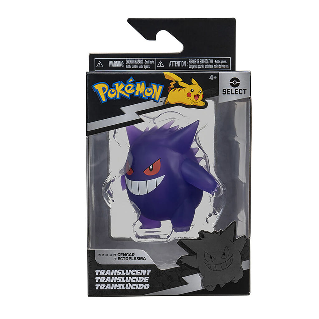 Boneco Pokémon Gengar - Sunny Brinquedos