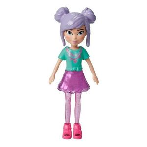 Boneca Polly Pocket Conjunto Shani Coelho + 19 Acessórios