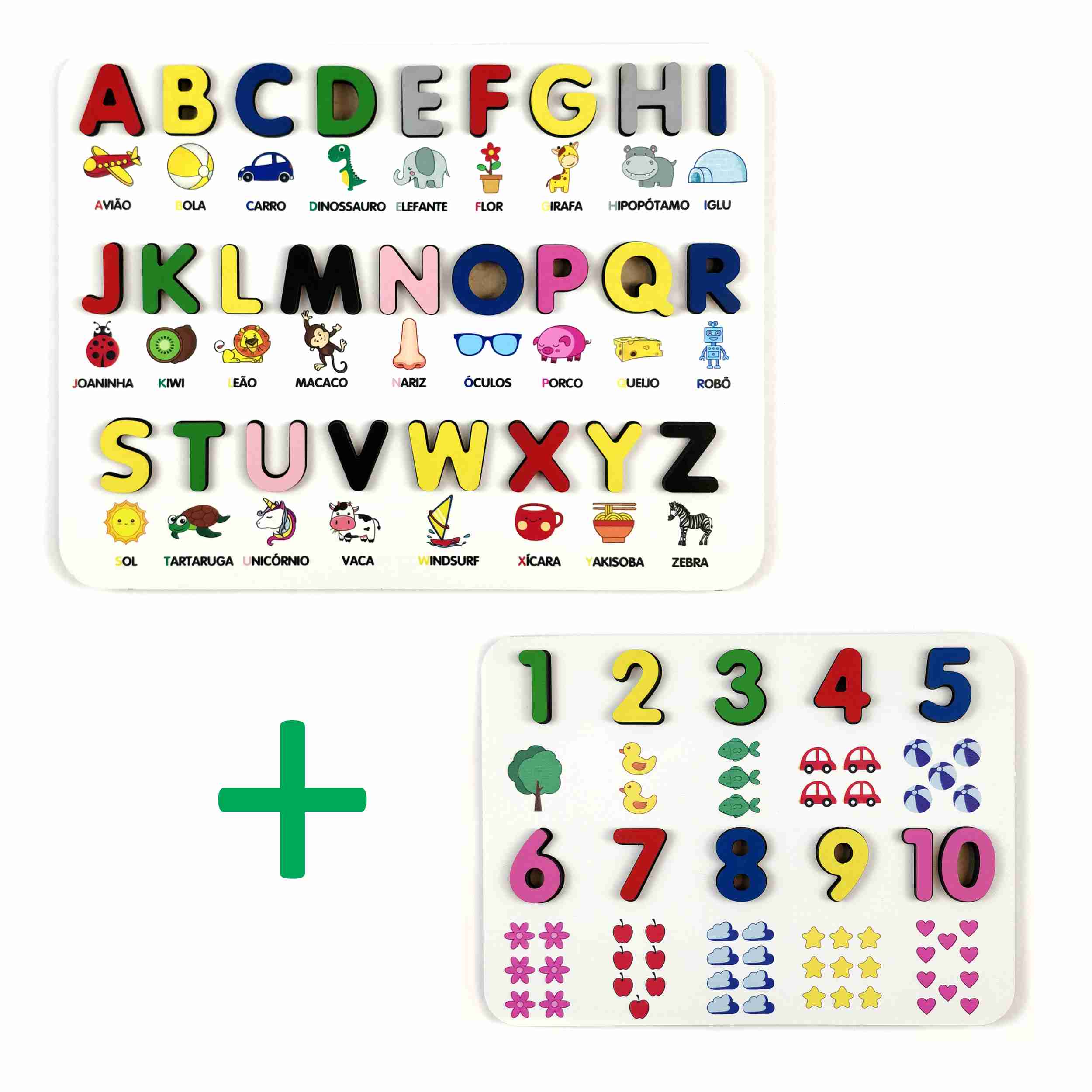 Kit Jogos Educativos Infantil Alfabeto E Números Completo