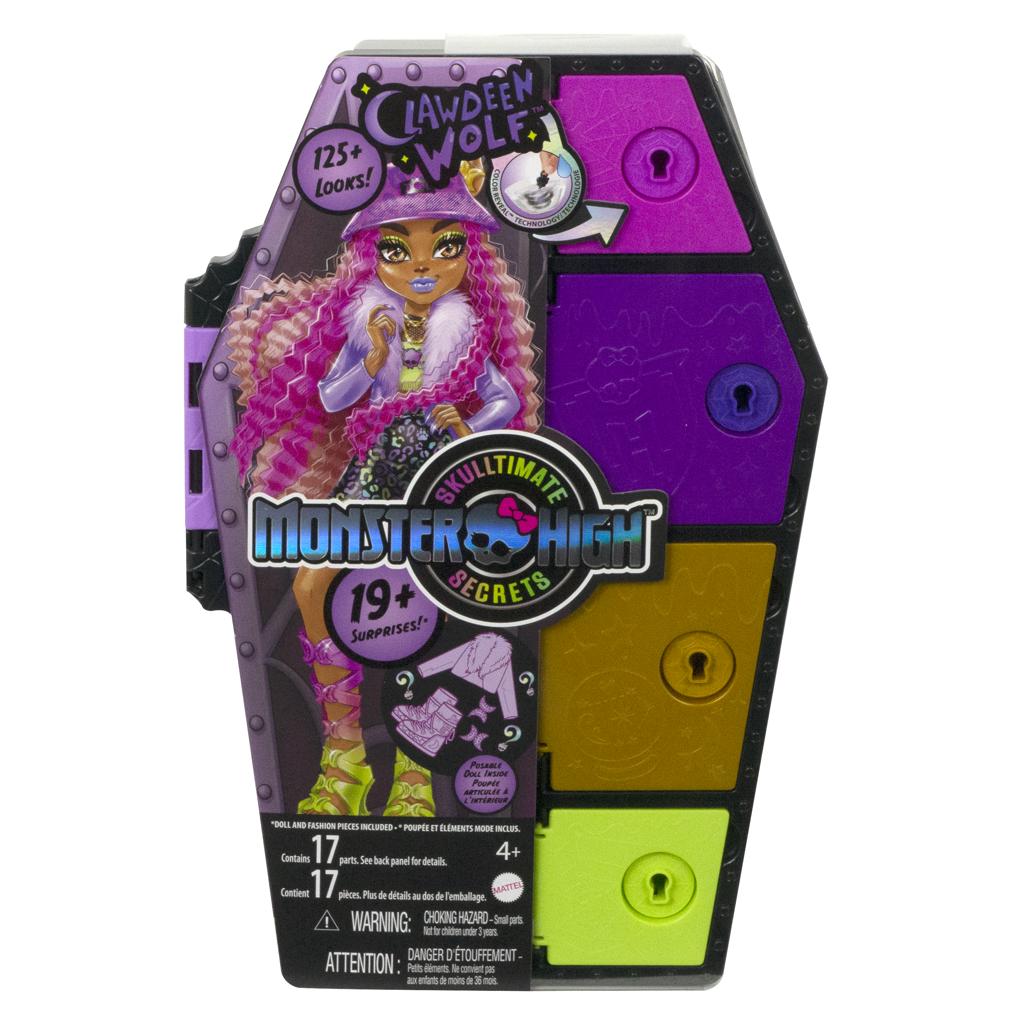 Boneca - Monster High Skulltimate - Clawdeen - 19 Surpresas - Mattel