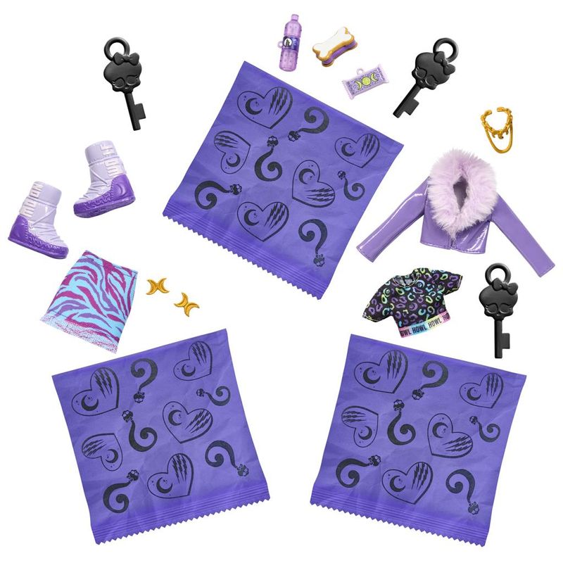 Conjunto-Boneca-E-Acessorios---Monster-High---Segredos-Da-Caveira---Clawdeen-Wolf---Mattel-3