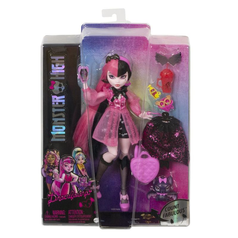 Boneca-Articulada-com-Acessorios---Monster-High---Draculaura---Mattel-1