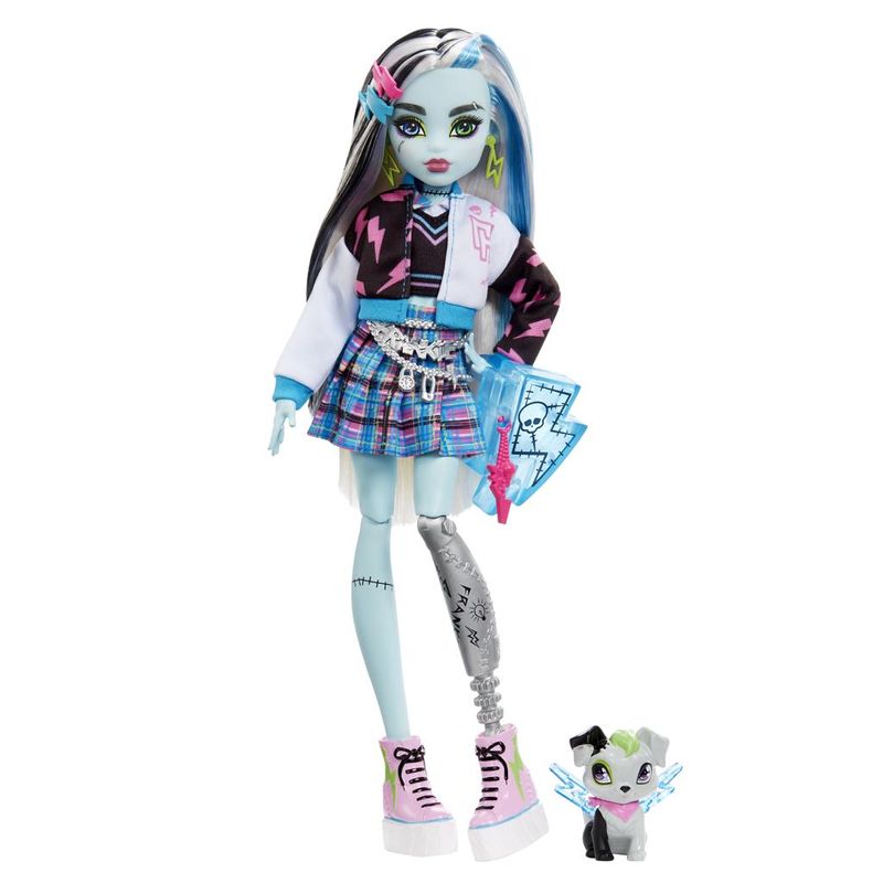 MAQUIAGEM BONECA MONSTER HIGH - FRANKIE STEIN - MAQUIAGEM ARTÍSTICA 