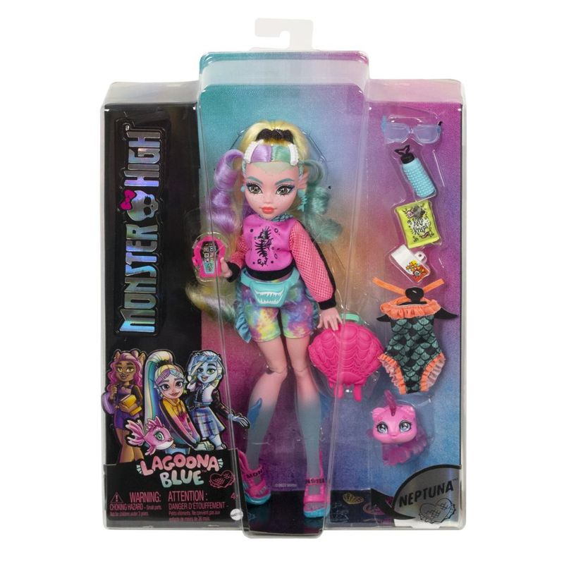 Mattel - Monster High - Boneca articulada Monster High com