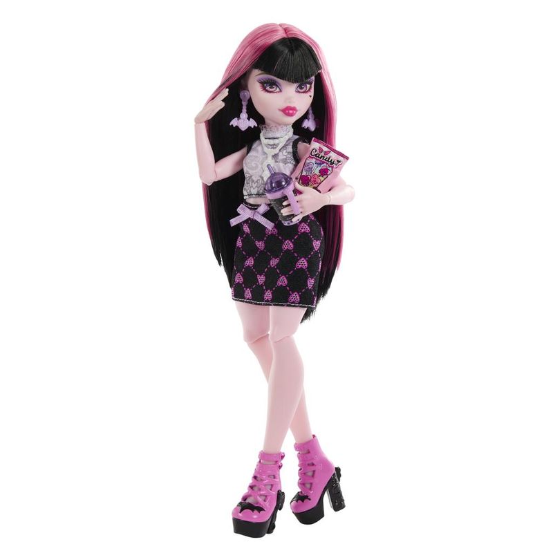 Boneca - Monster High - Draculaura - Pink - Mattel