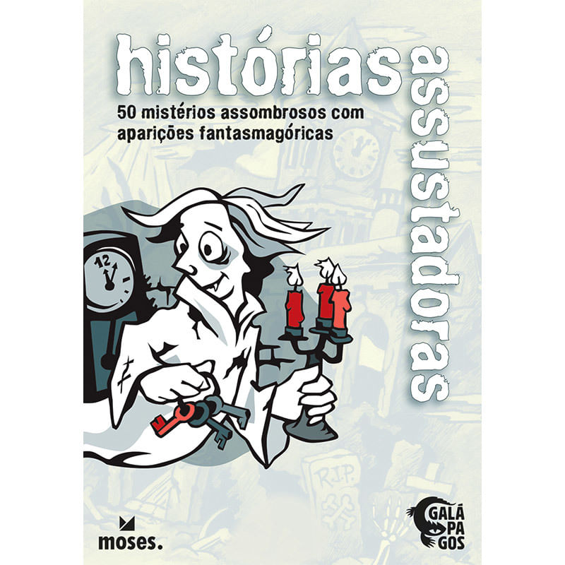 Jogo de Cartas - Histórias Assustadoras - White Stories - Galápagos