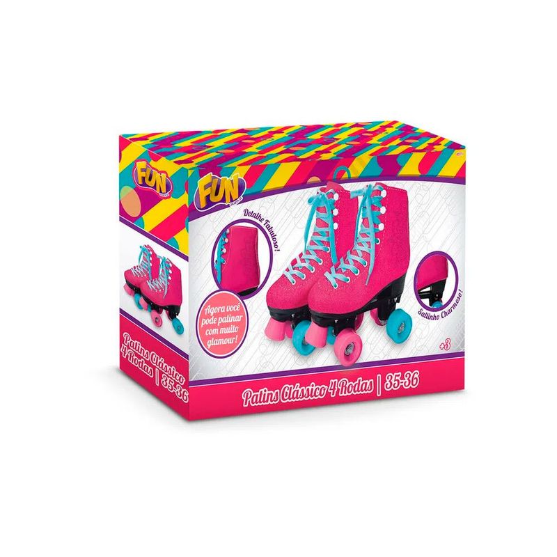 Patins-4-Rodas---35-36---Rosa---Fun-Brinquedos-1