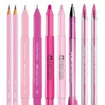 Conjunto-De-Canetas---Faber-Castell---Pink-Lovers---Rosa-0