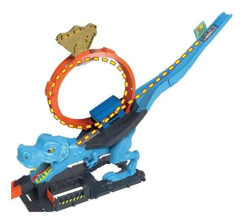 Pista Hot Wheels Super Mega Ultimate Garage De 90cm C T-rex - Ri Happy