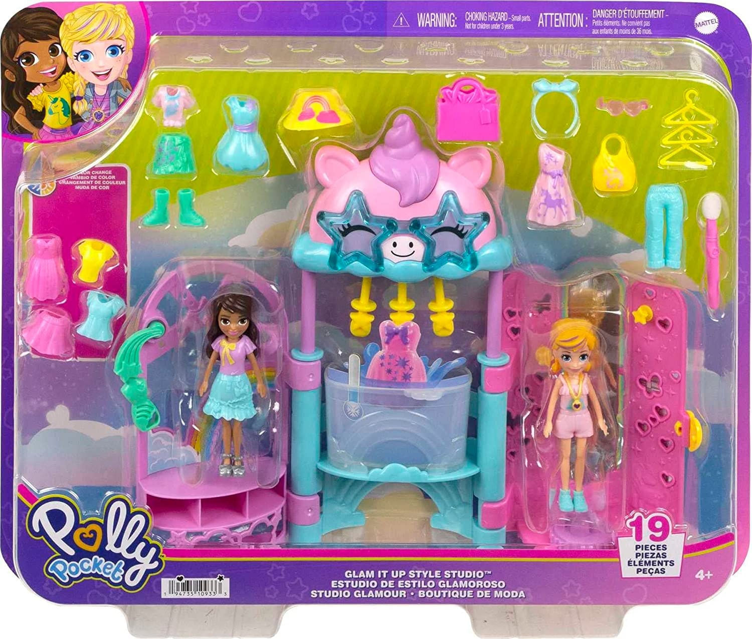 Polly Pocket Conjunto de Brinquedo Boutique de Moda - Ri Happy