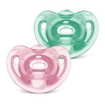 chupetas-nuk-sensitive-soft-girl-s2-100-silicone-2-unidades-rosa-e-verde_detalhe