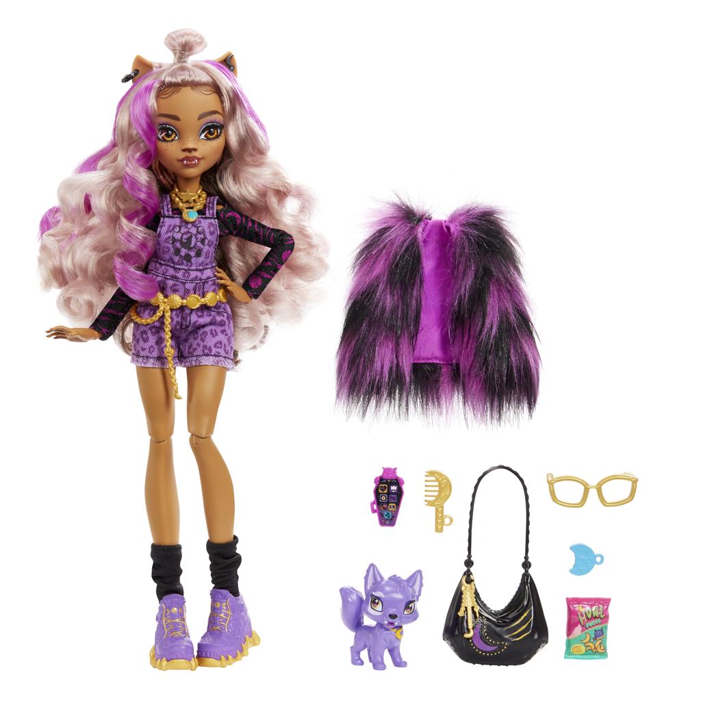 Boneca Monster High Cleo Moda c/ Acessórios - Mattel - Pirlimpimpim  Brinquedos