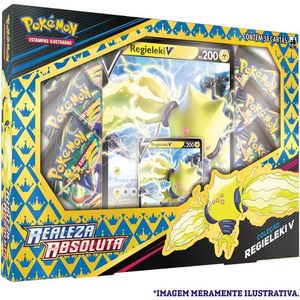 Jogo de Cartas Pokémon Box Regieleki - Copag - Ri Happy