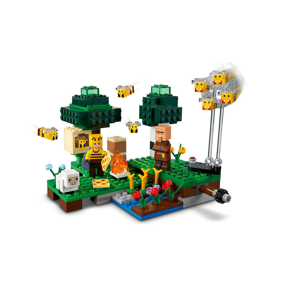 Lego Minecraft A Fazenda Das Abelhas 21165 - Ri Happy