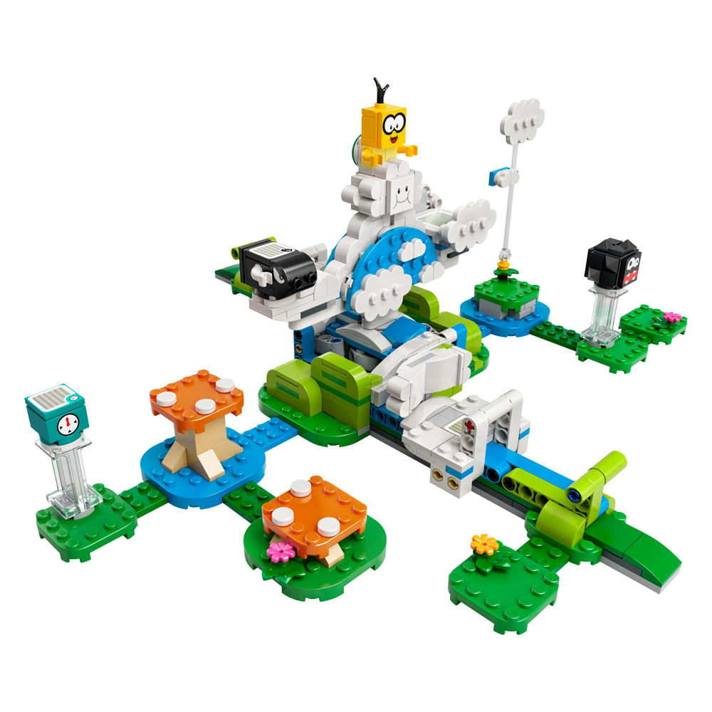 Lego Super Mario Expansão O Mundo Aéreo do Lakitu 71389 - Ri Happy