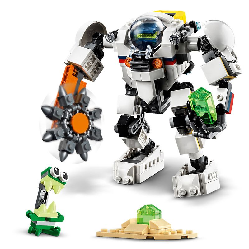 Lego Creator Robô De Mineração Espacial 31115 - PBKIDS Brinquedos