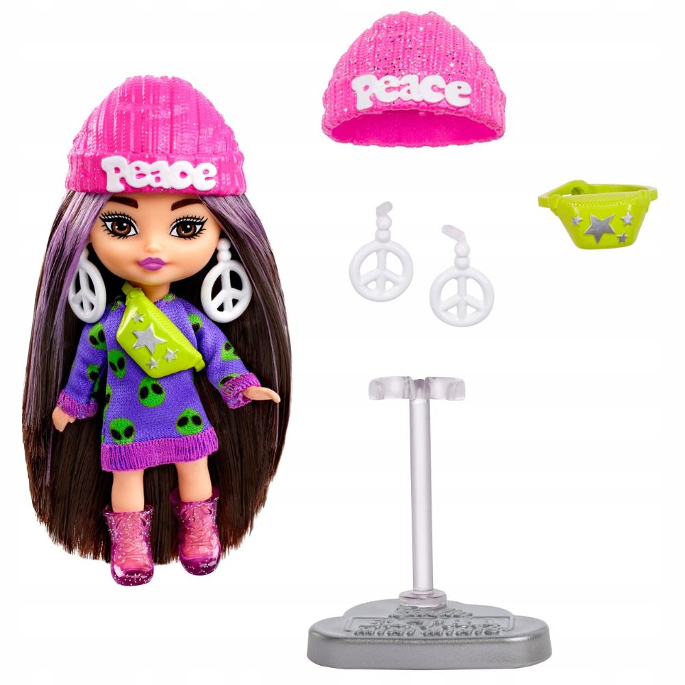 Boneca Barbie Mini Extra Com Acessórios Mattel - HLN44 - Ri Happy