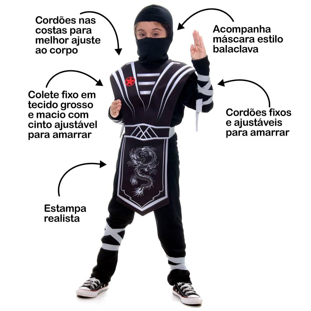 Kit Festa Ninja Samurai - Decoração Infantil