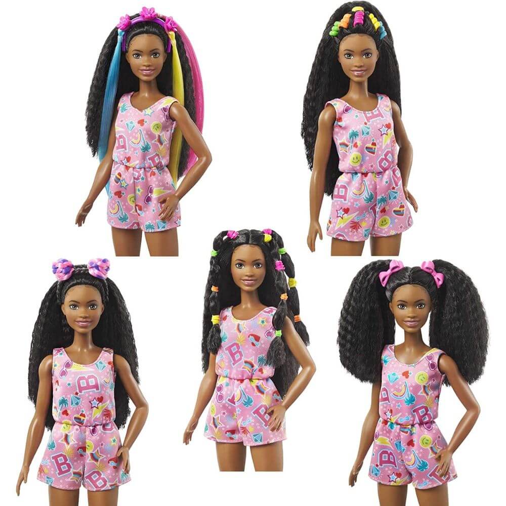 Barbie It Takes Two Boneca Brooklyn Penteados Divertidos - Mattel HHM39 -  Ri Happy