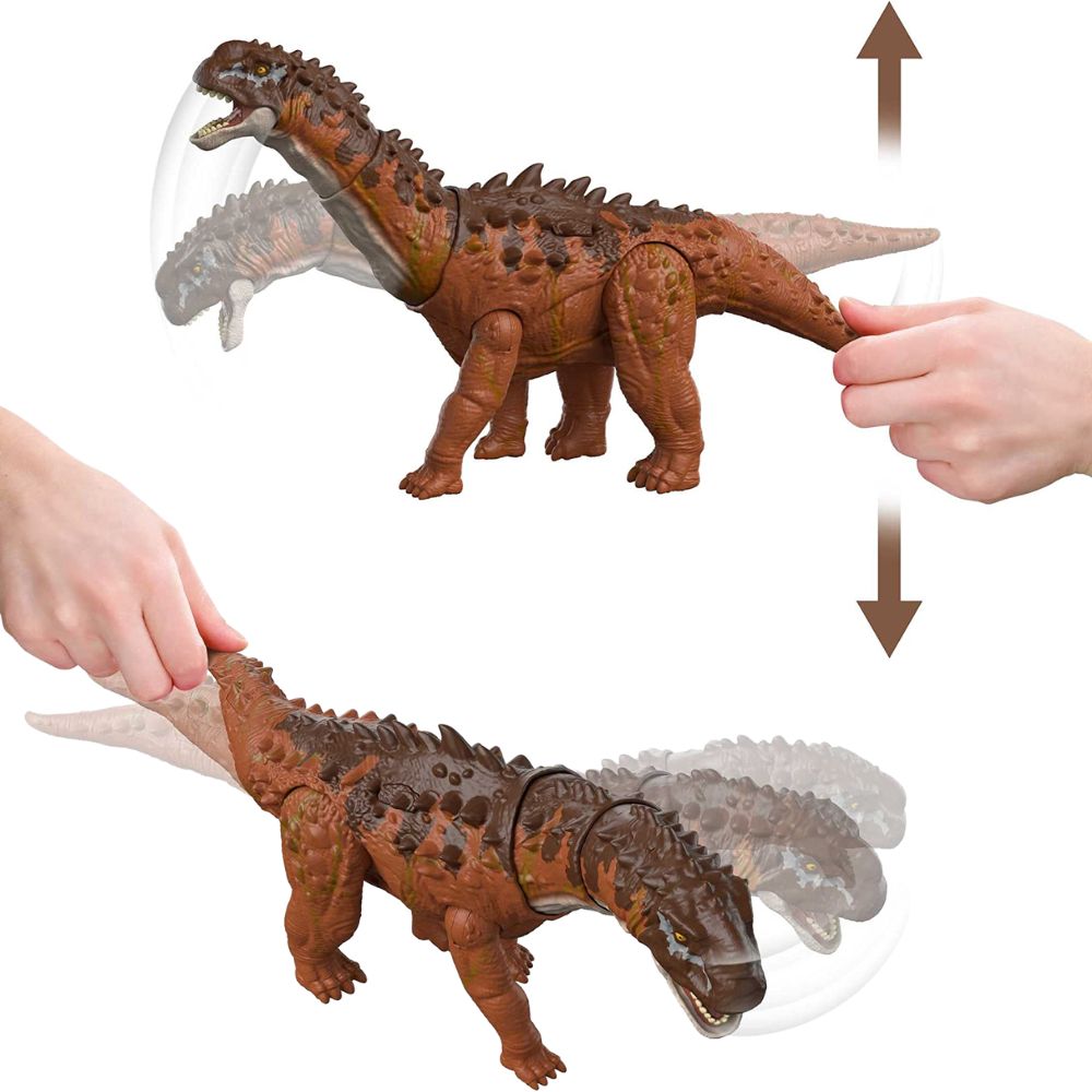 Comprar Jurassic World dinossauro Ampelosaurus grande ação de Mattel