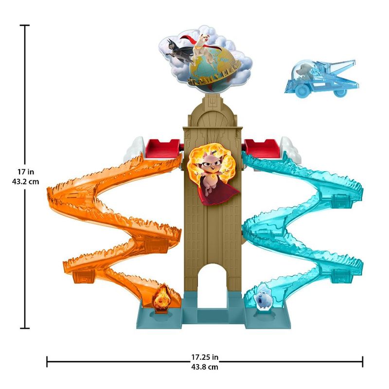 Playset---DC---Liga-dos-Superpets---Daily-Planet-Rescue---Com-Veiculo---Fisher-Price-1