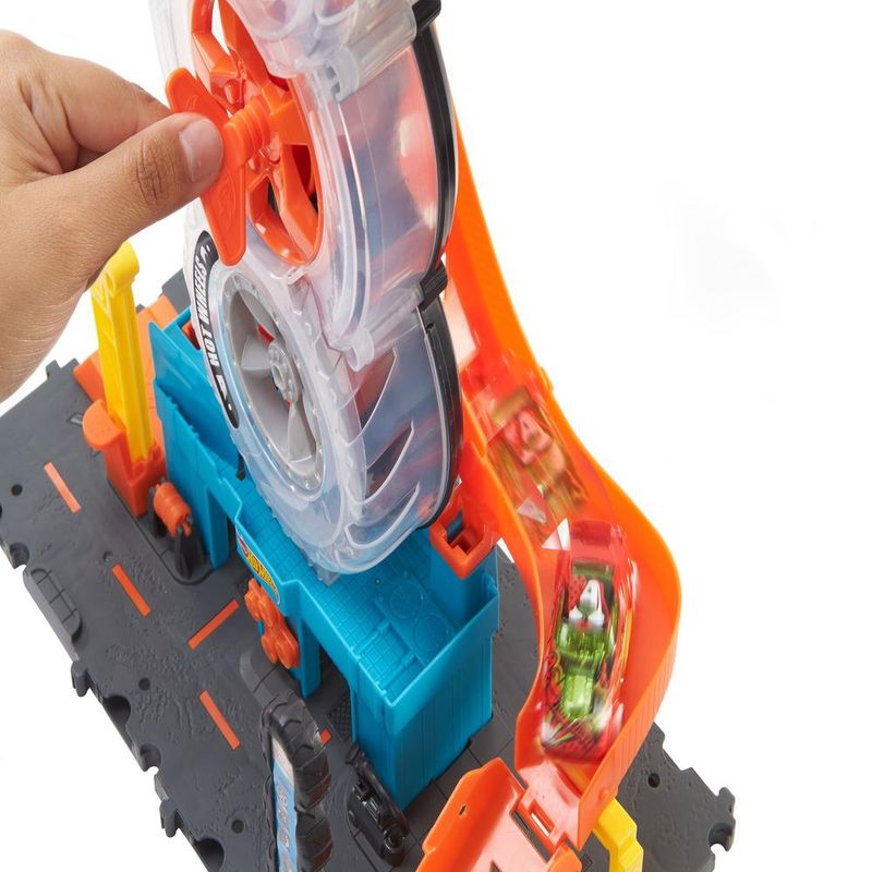 Playset---Hot-Wheels---City---Super-Loja-de-Pneus---Mattel-1
